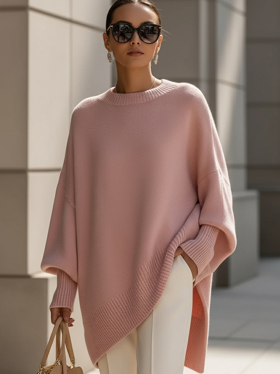 Oversized wool blend sweater