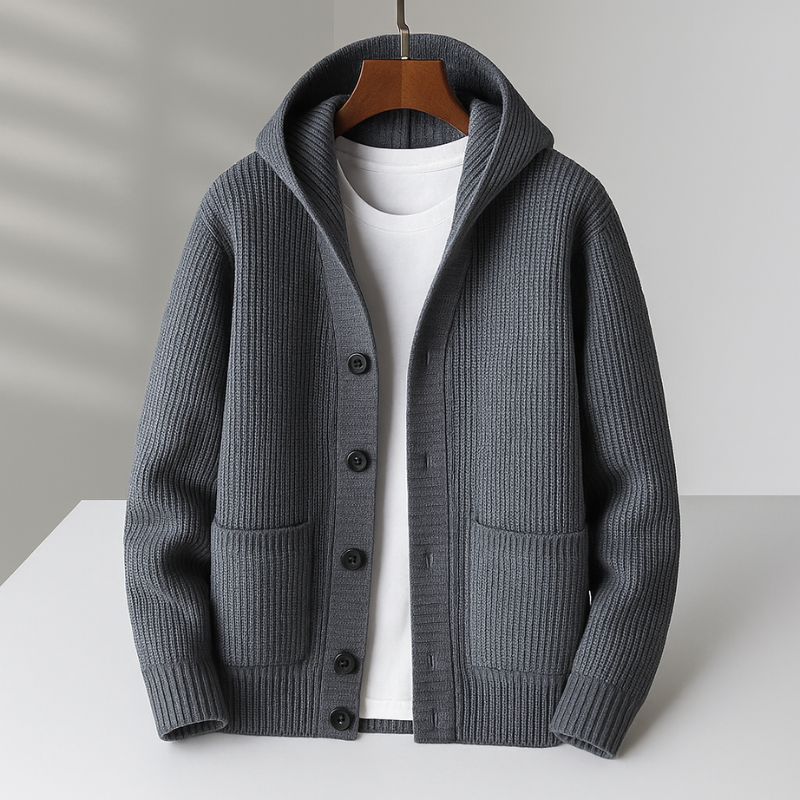 ROSSI ROMA | MEN'S WOOL CARDIGAN