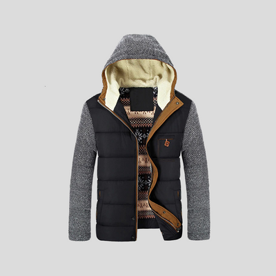 Charles | Quilted Winter Jacket with Hood