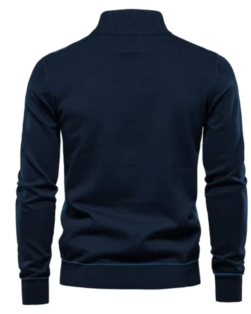 Zane | Men's Diamond Pattern Half-Zip Sweater