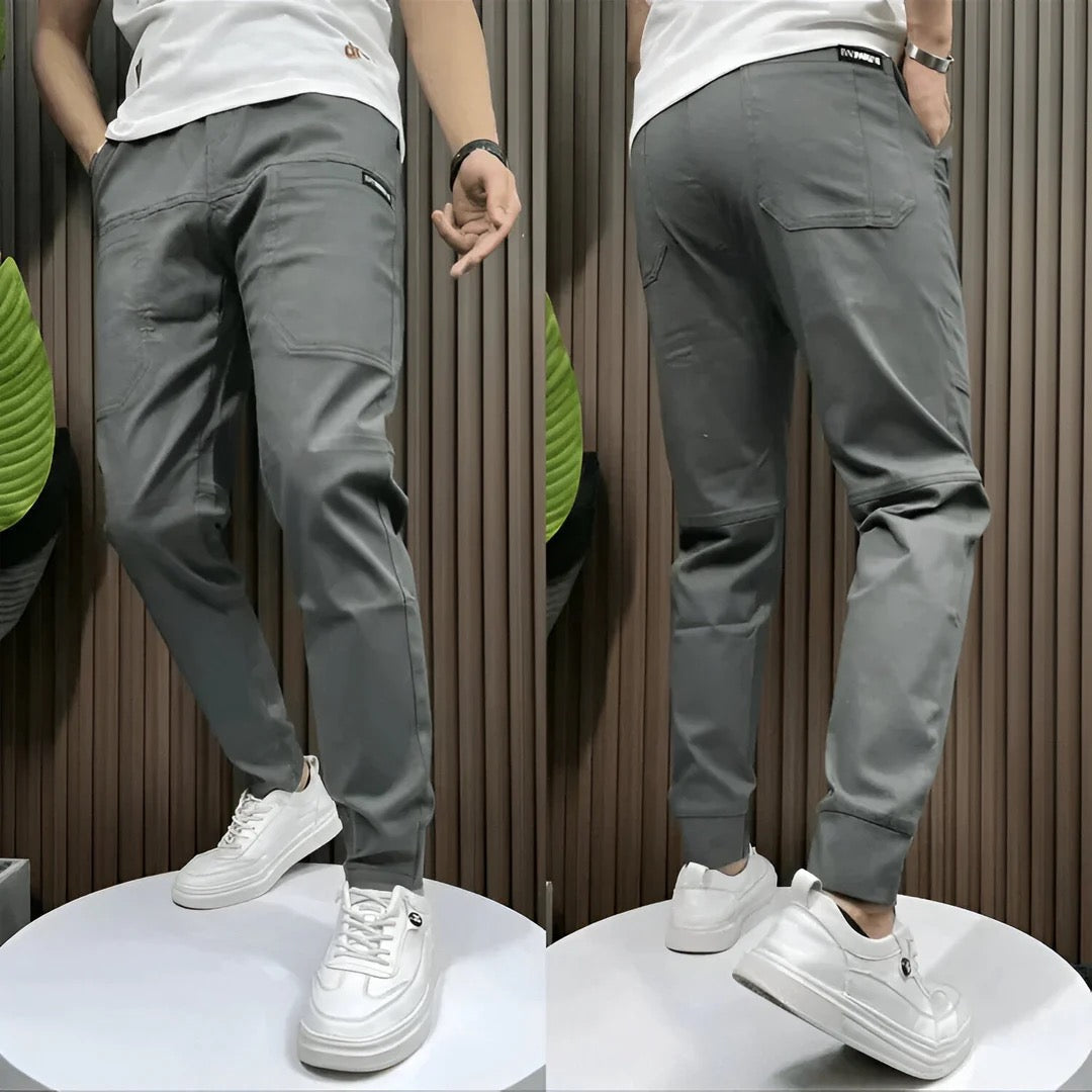 Leon | Premium Elastic Cargo Pants