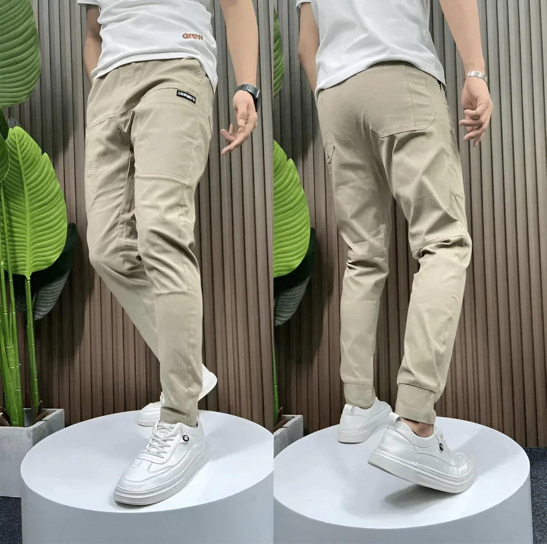 Leon | Premium Elastic Cargo Pants