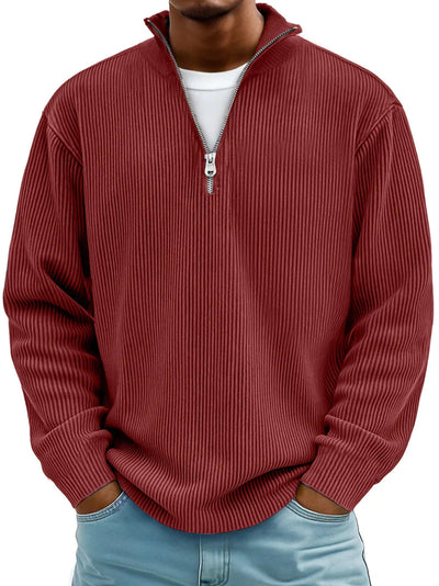 Christian | Stylish Half-Zip Sweater