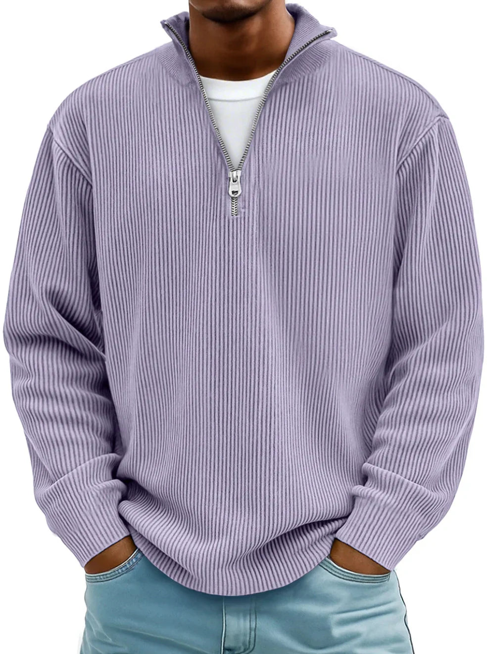 Christian | Stylish Half-Zip Sweater