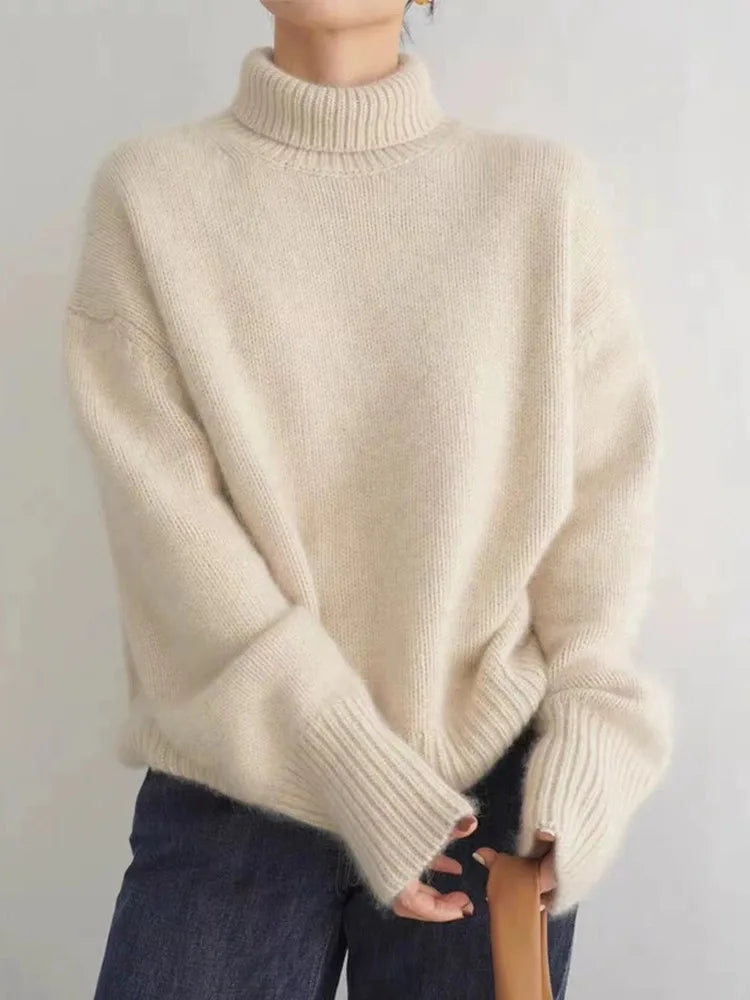 Amara | Luxe Cashmere Turtleneck Sweater