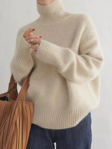 Amara | Luxe Cashmere Turtleneck Sweater