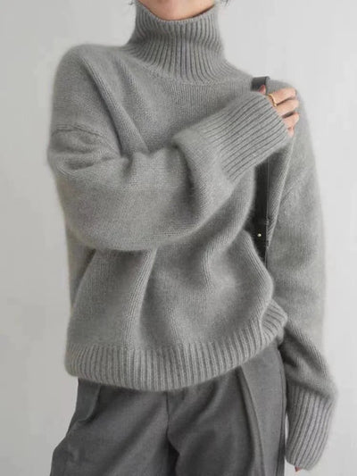 Amara | Luxe Cashmere Turtleneck Sweater