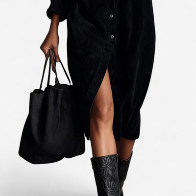 Anastacia™ Midi Dress in Corduroy