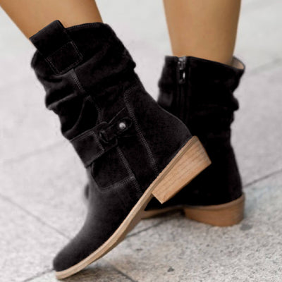 Mary™ – Elegant Suede Boots