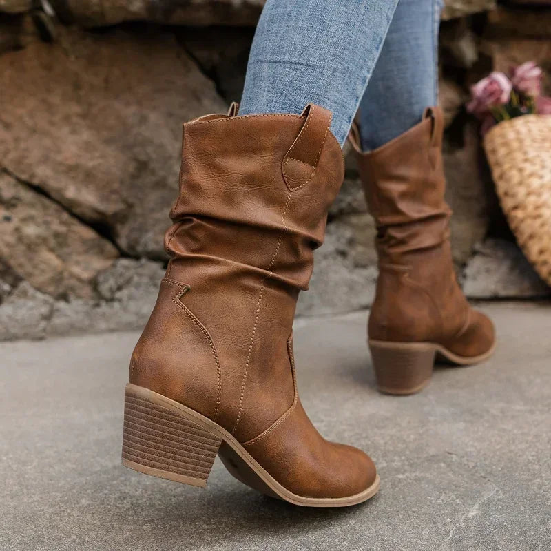 Julia | Autumn Leather Boots